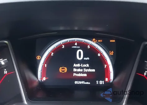 2019 Honda Civic Sport from USA, damaged, VIN 2HGFC2F88KH581273